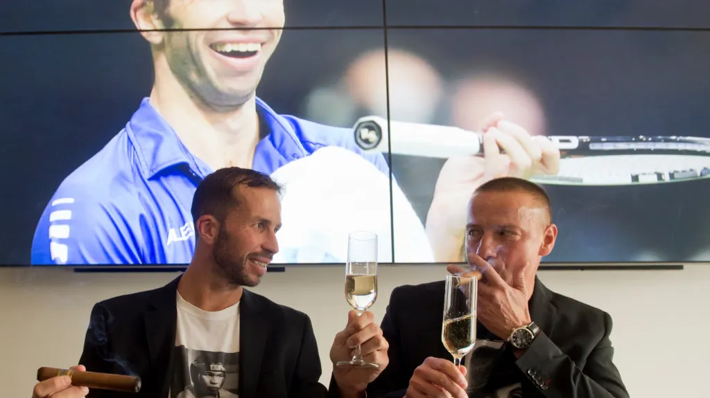 Radek Štěpánek a Marek Všetíček