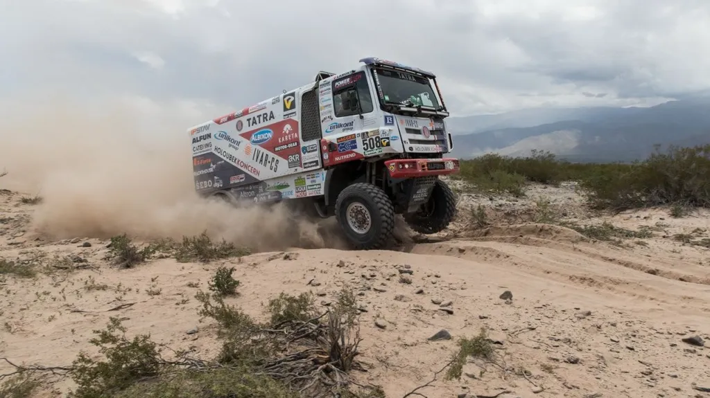 Martin Kolomý na Rallye Dakar