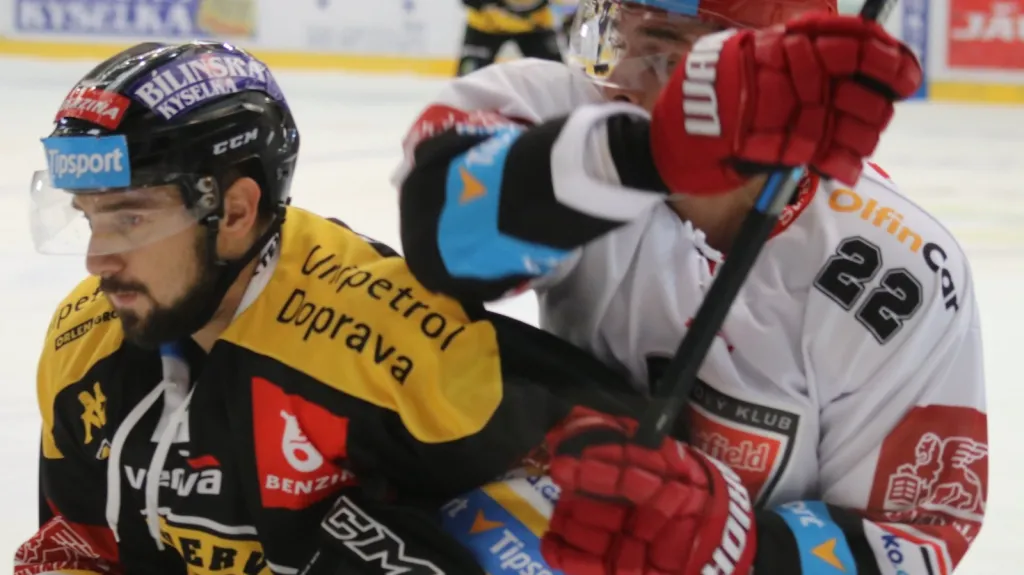 Utkání Litvínov - Hradec Králové