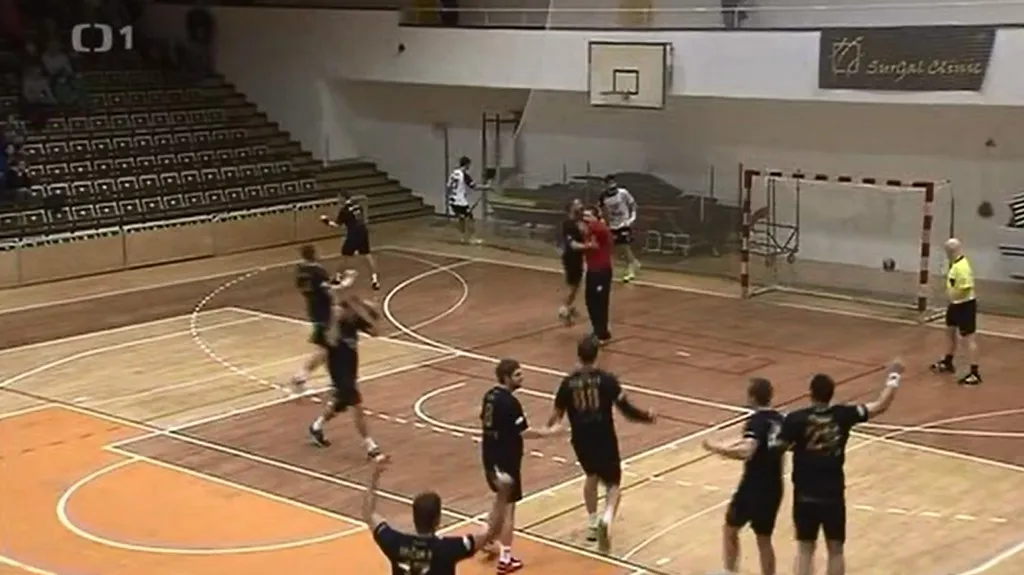 Sestřih utkání házenkářů Brno - Plzeň