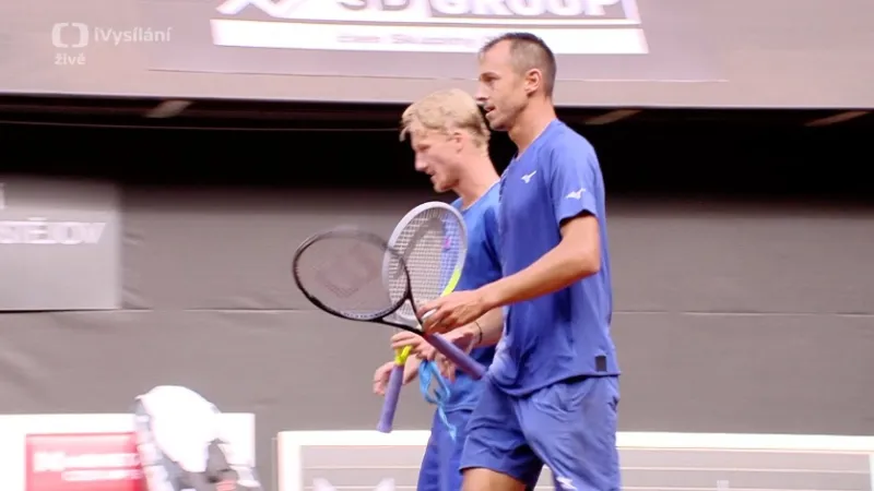 Závěr finále čtyřhry v Prostějově