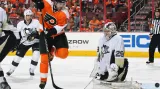 Jaromír Jágr ve Philadelphii v utkání proti Pittsburghu