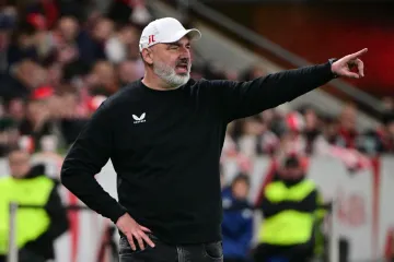 Trenér Slavie Jindřich Trpišovský