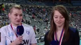 Reakce florbalistek Vítkovic po vítězném superfinále