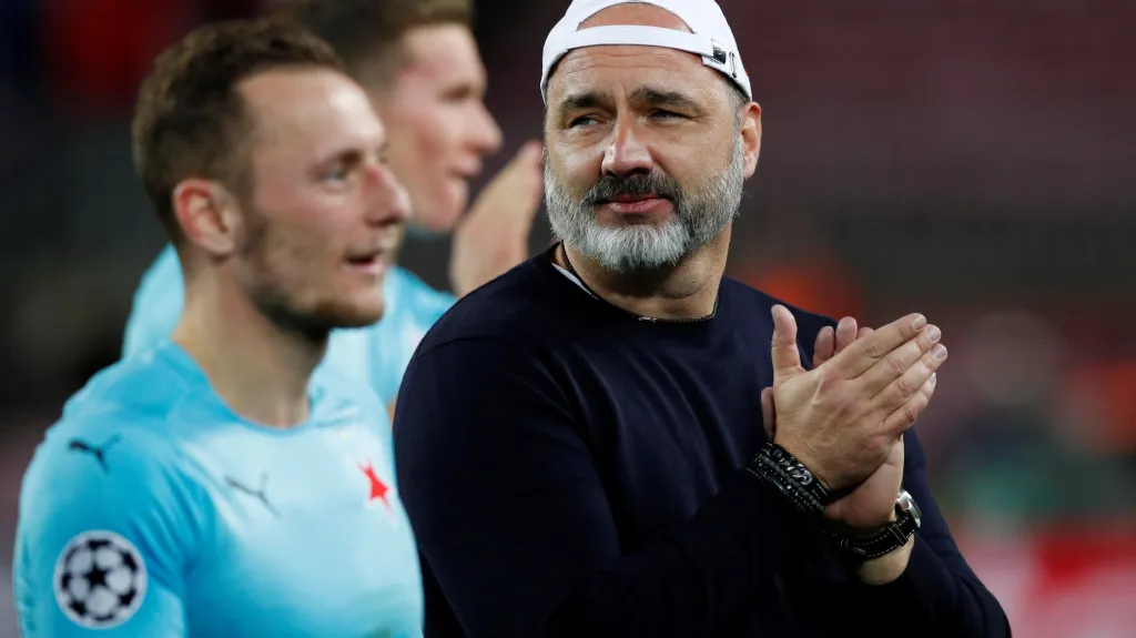 Kouč Slavie Jindřich Trpišovský