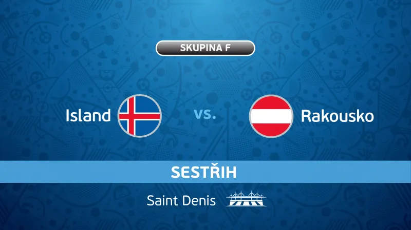 Sestřih utkání Island - Rakousko