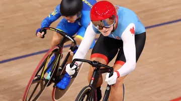 Záznam finále sprintu dráhařek