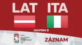 Záznam utkání Lotyšsko – Itálie