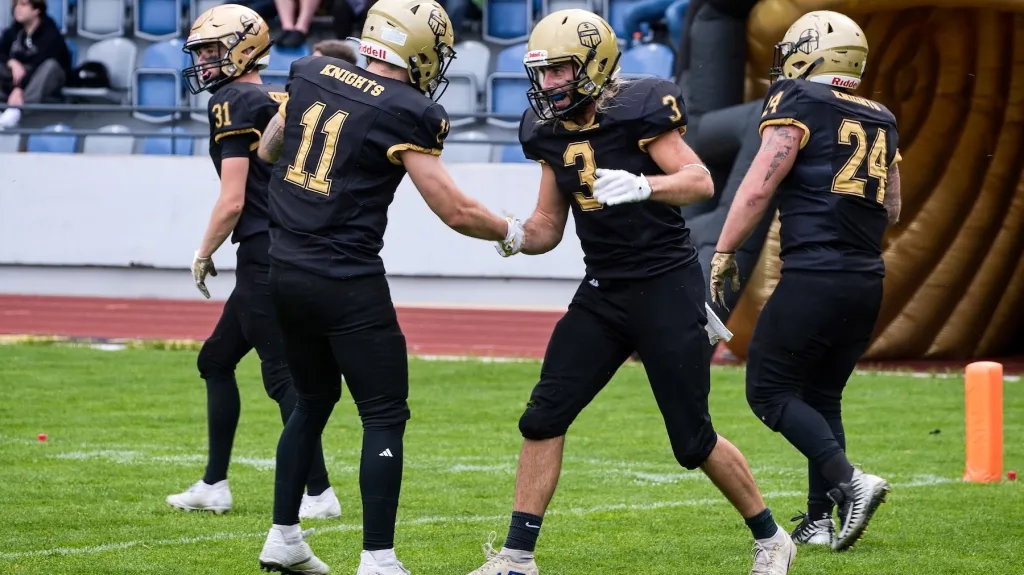 Hráči Znojma Knights