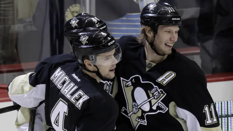 Radost hokejistů Pittsburghu