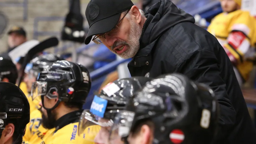 Václav Sýkora na litvínovské střídačce