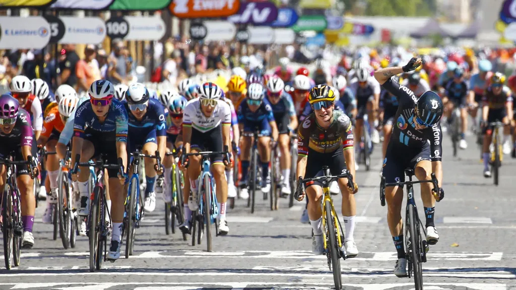 Lorena Wiebesová vítězí na Tour de France Femmes