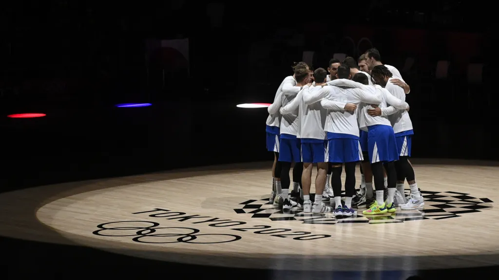 Čeští basketbalisté na olympiádě v Tokiu