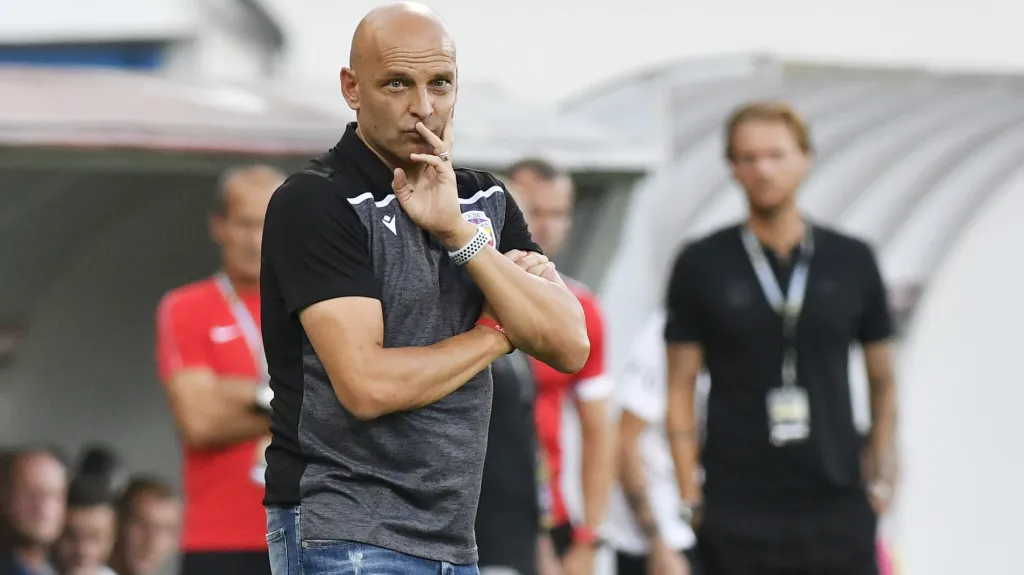 Kouč Plzně Adrian Gula