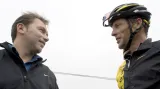 Lance Armstrong se na sklonku roku 2008 vrací k závodění, Bruyneel je u toho