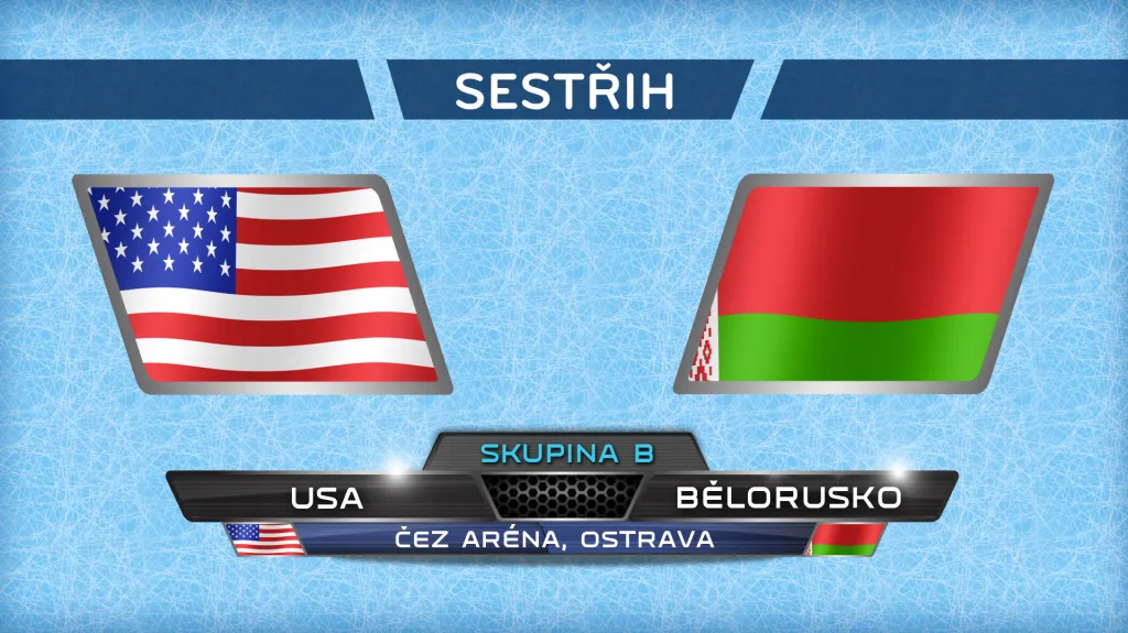 Sestřih utkání USA - Bělorusko