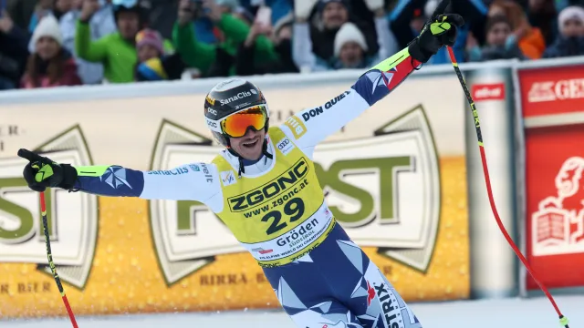 Senzační super-G Zabystřana ve Val Gardeně