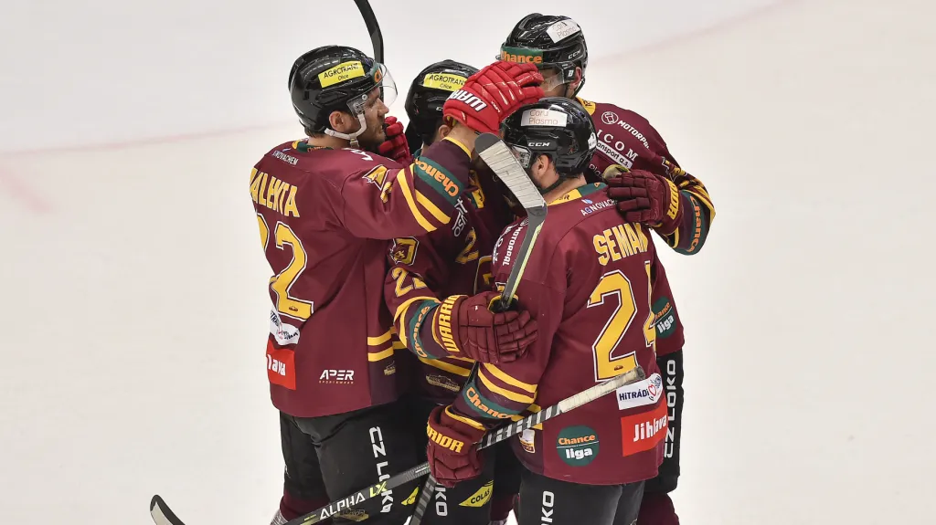 Radost hokejistů Jihlavy