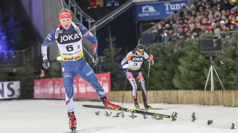 Ondřej Moravec při exhibici dvojic na stadionu Schalke