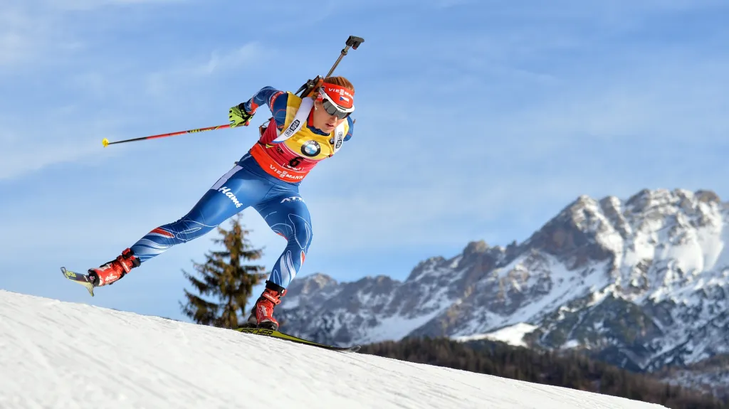 Biatlonistka Gabriela Soukalová