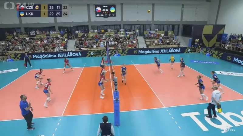 České volejbalistky podlehly Ukrajinkám i v odvetě