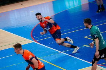 Radost házenkářů Plzně ve finálové sérii s Karvinou