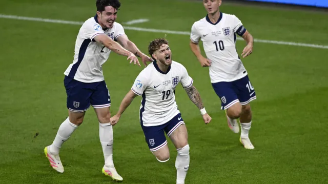 Sestřih finále Anglie – Německo