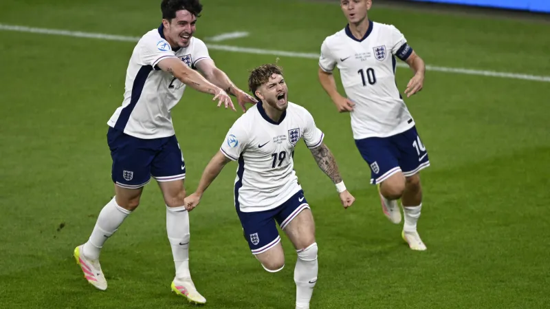 Sestřih finále Anglie – Německo