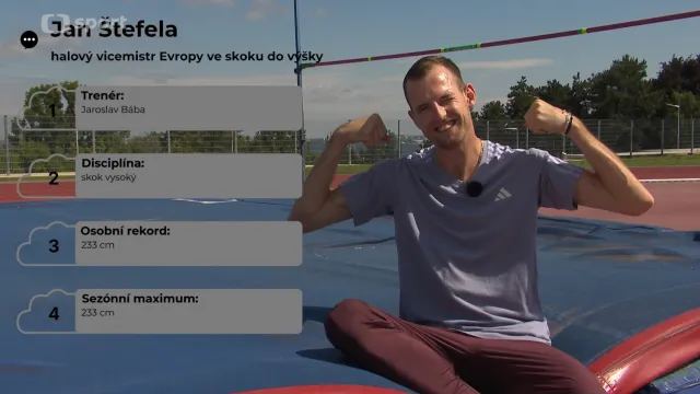 Profil výškaře Jana Štefely