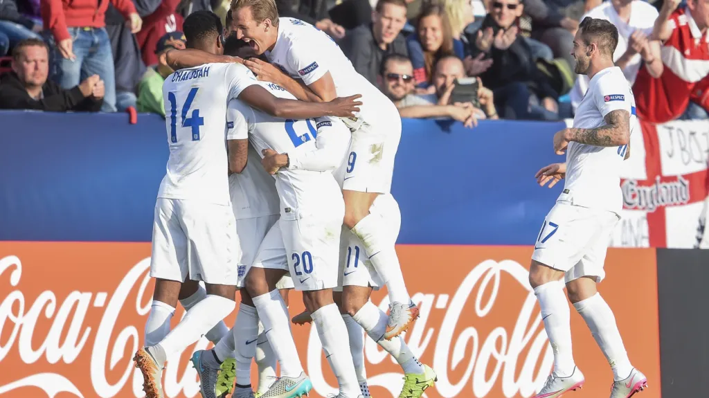 Slavící jednadvacítka Anglie