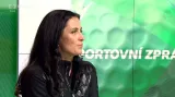 Klára Kolouchová ve Sportovních zprávách před cestou na K2