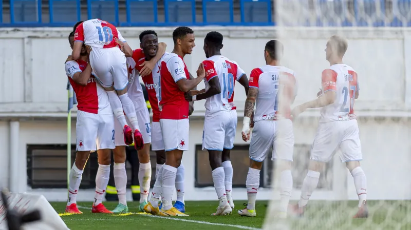 Slávistická radost v utkání proti Teplicím