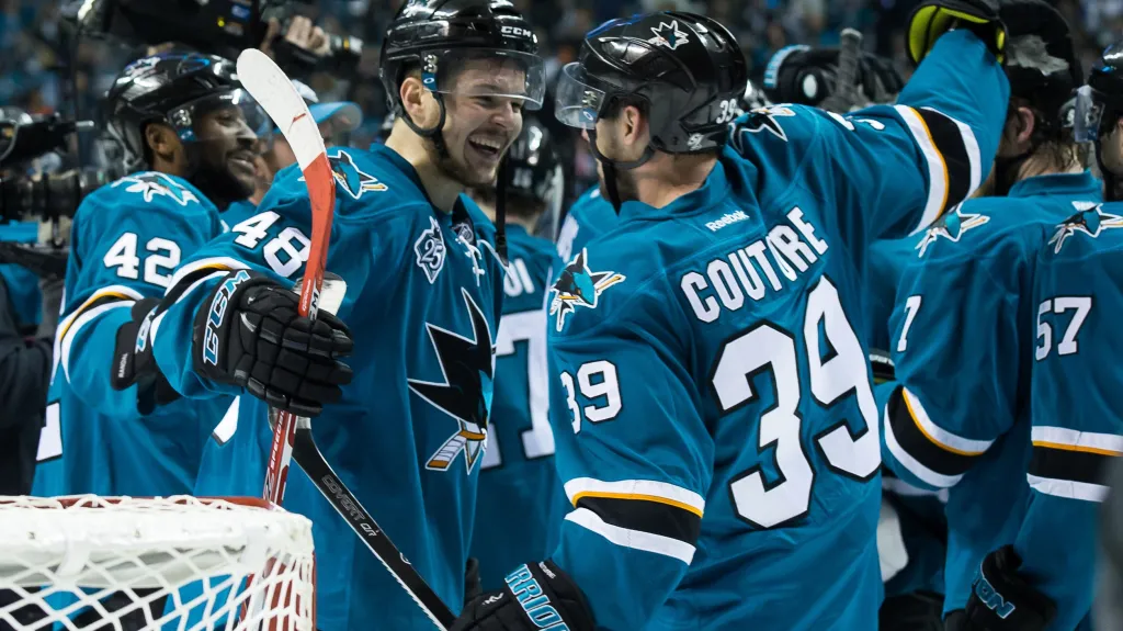 Slavící hráči San Jose