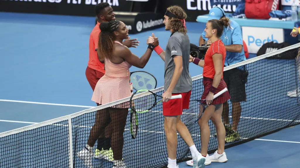 Americko-řecký souboj na Hopmanově poháru