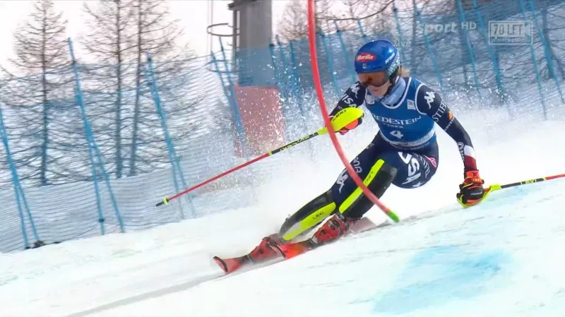 Rekordní vítězná jízda Shiffrinové ve slalomu v Sestriere