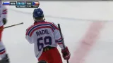 Gól v utkání Rusko - Česko: Radil - 1:2 (32. min.)