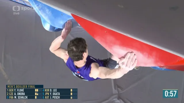 Výkon Adama Ondry ve finále SP