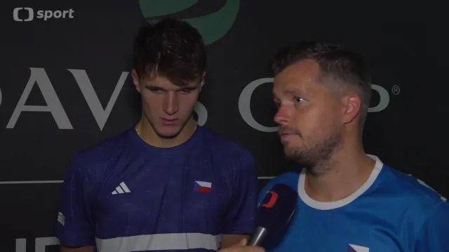 Menšík a Pavlásek po čtyřhře: Vůbec se to nesešlo, snad se štěstí obrátí na naši stranu