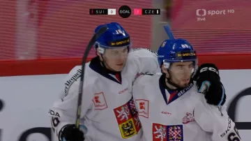 Gól v utkání Švýcarsko – Česko: Horký – 0:1 (28. min.)