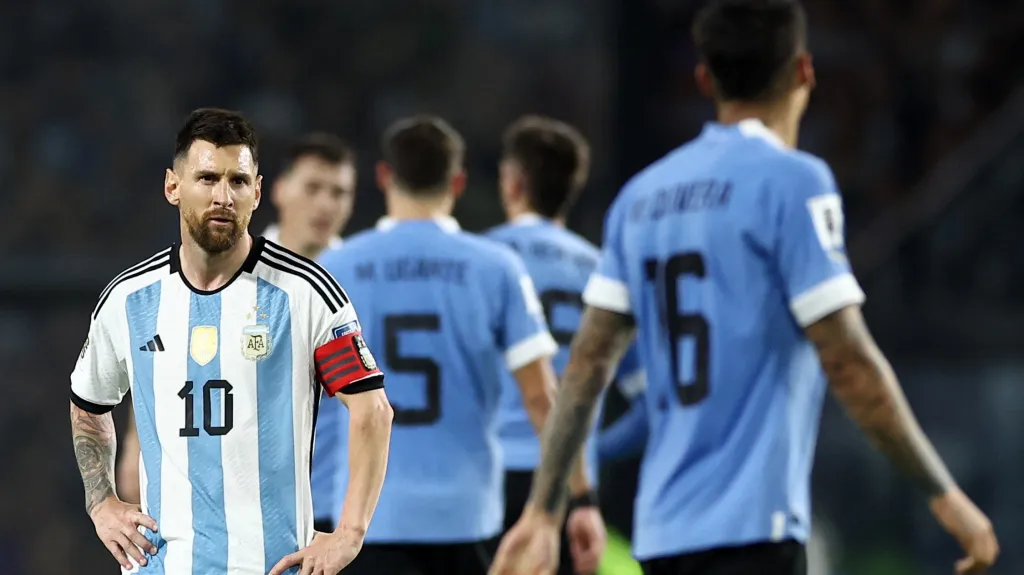 Zklamaný Lionel Messi