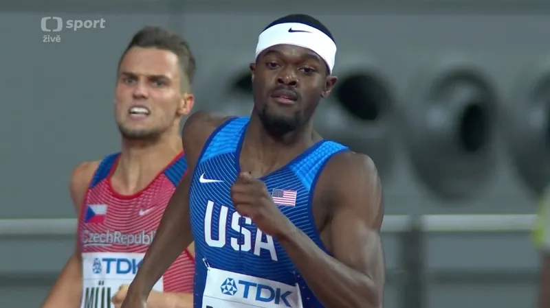 Rozběh na 400 metrů překážek a ohlasy Víta Müllera