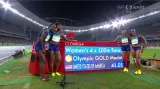 Finále štafety 4 x 100 m žen