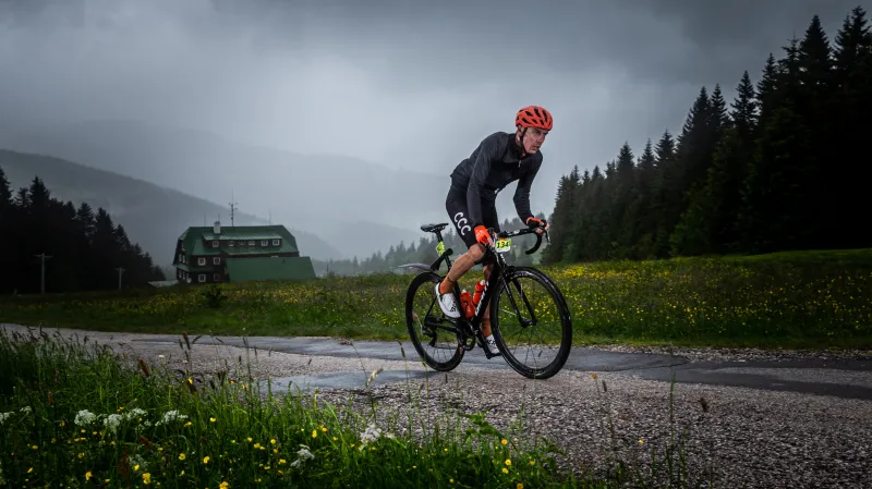 Jan Hirt na červnovém Krakonošově cyklomaratonu