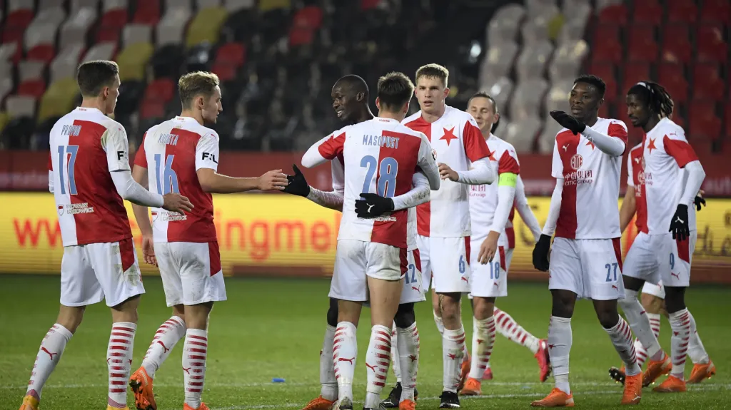 Fotbalisté Slavie