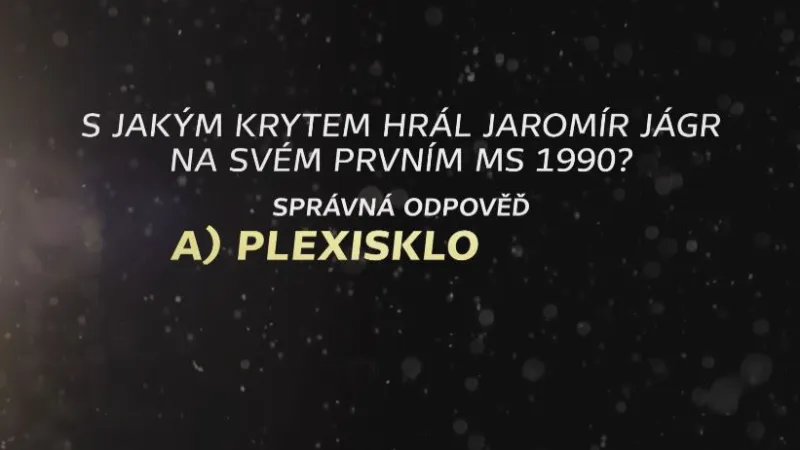 HOKEJOVÝ KVÍZ 20. 4. - SPRÁVNÁ ODPOVĚĎ