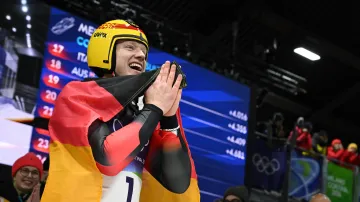 Zlatá olympijská jízda sánkaře Maxe Langenhana