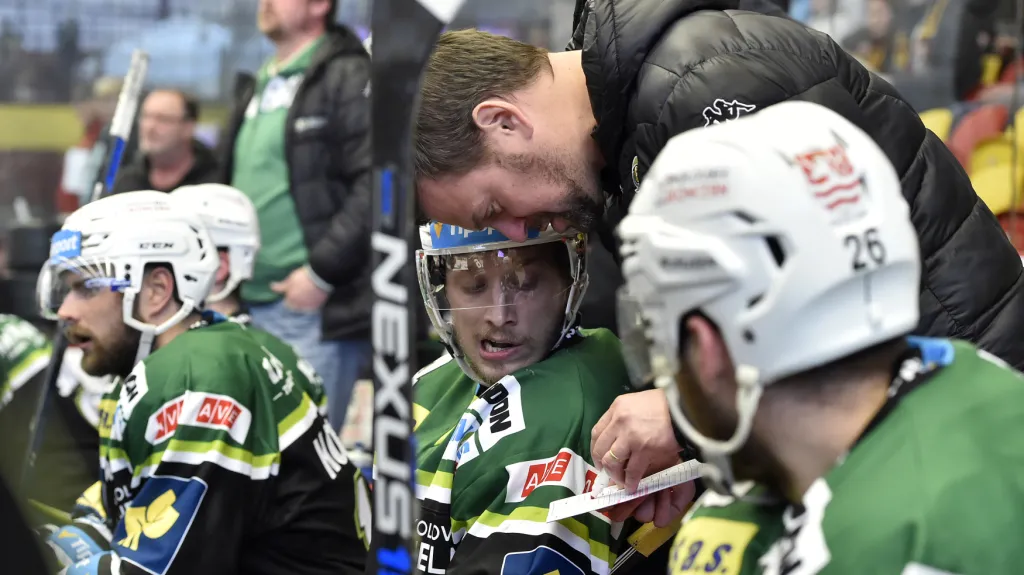 Hráči Karlových Varů v Jihlavě