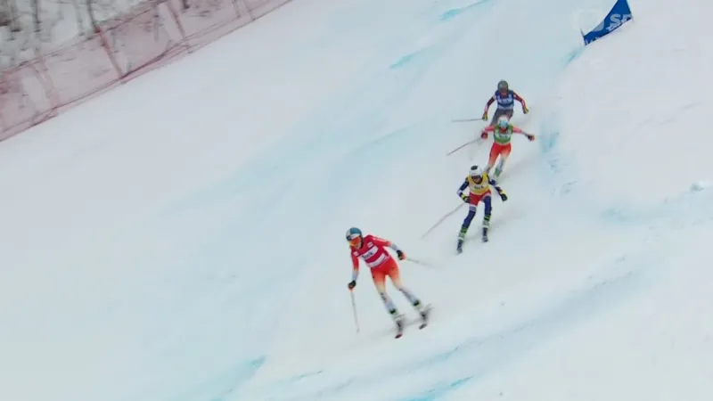 Čvrtfinále skikrosu v Craigleith s Nikol Kučerovou