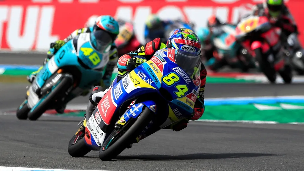 Motocyklista Jakub Kornfeil