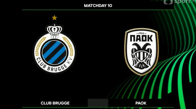 Sestřih utkání Bruggy – PAOK